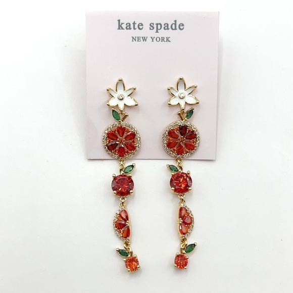 kate spade Jewelry - KS015-Kate Spade grapefruit earrings